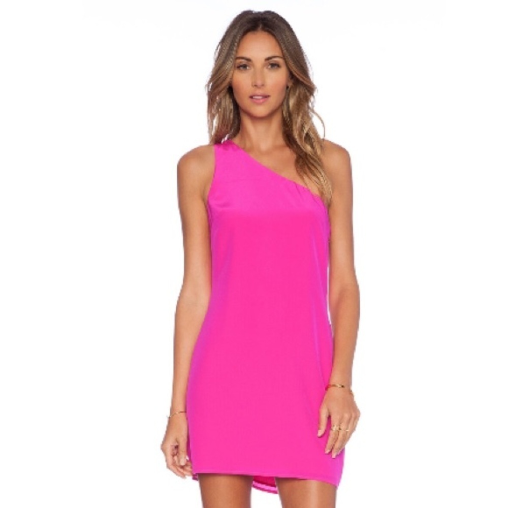 NBD x Naven Twins Lure One Shoulder Mini Dress